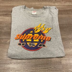 Supreme F/W 17 Fire Tee